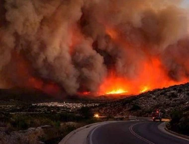 Δεύτερη εστία πυρκαγιάς στη Ζάκυνθο - Κινδυνεύει σπίτι